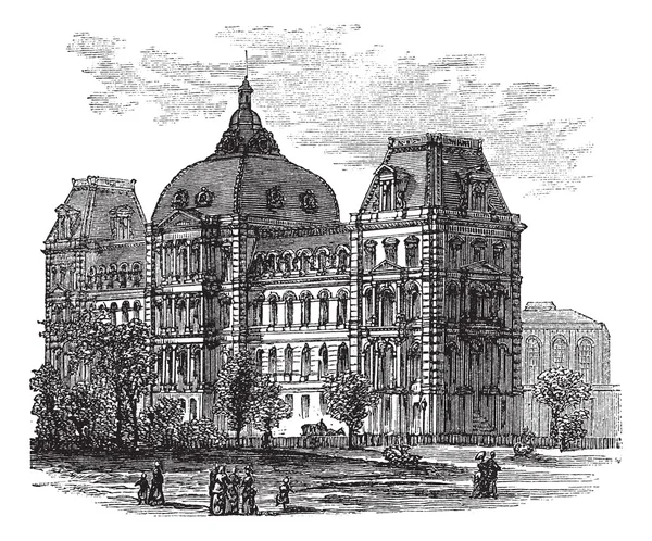 Antiguo Tribunal del Condado de St. Louis o Antiguo Palacio de Justicia en St. Louis M — Archivo Imágenes Vectoriales