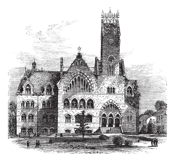 John C. Green School of Science en la Universidad de Princeton en Princ — Archivo Imágenes Vectoriales