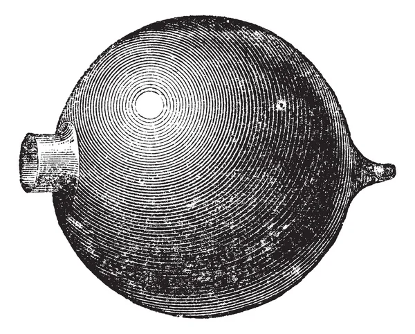 Резонатор винтажная гравировка — стоковый вектор