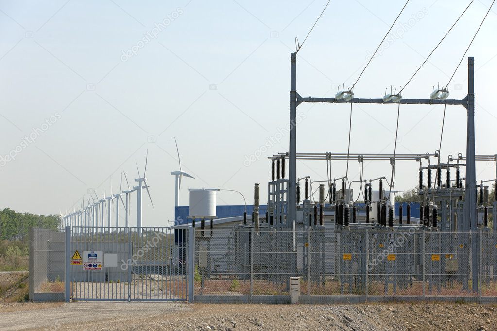 Wind turbine and electrical transformer