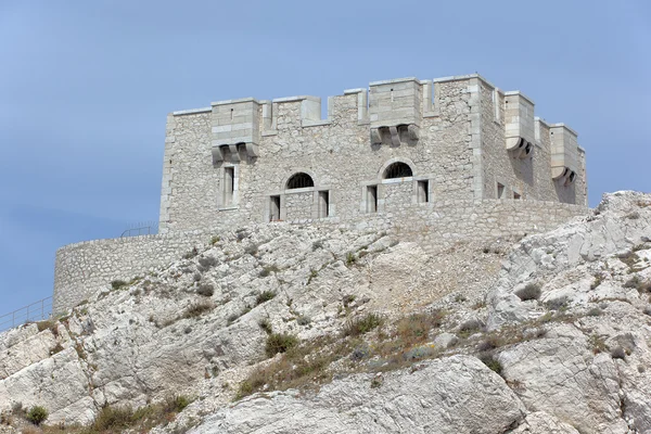 Poméguet's tower on Frioul island — стокове фото