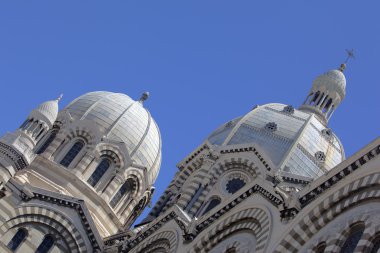 Marsilya da la büyük katedral detay