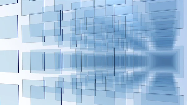 Glass pannels array — Stock Photo, Image