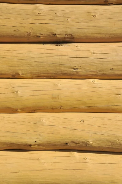 stock image Wood constructed wall of an rural old style cabin