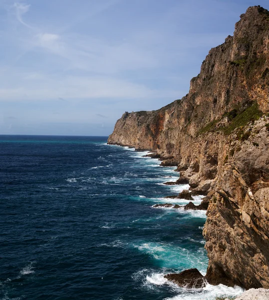 Cabo Espichel penhasco sul — Fotografia de Stock