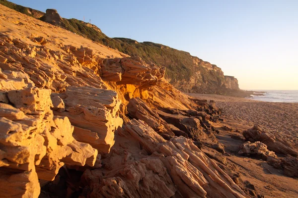 Playa de piedra arenisca — Foto de Stock