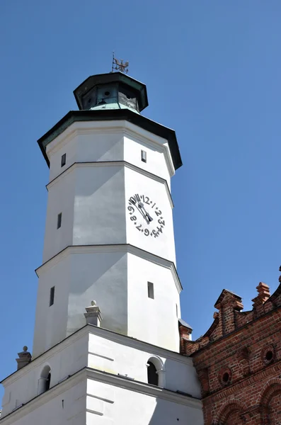 Rathaus in sandomierz, polen — Stockfoto
