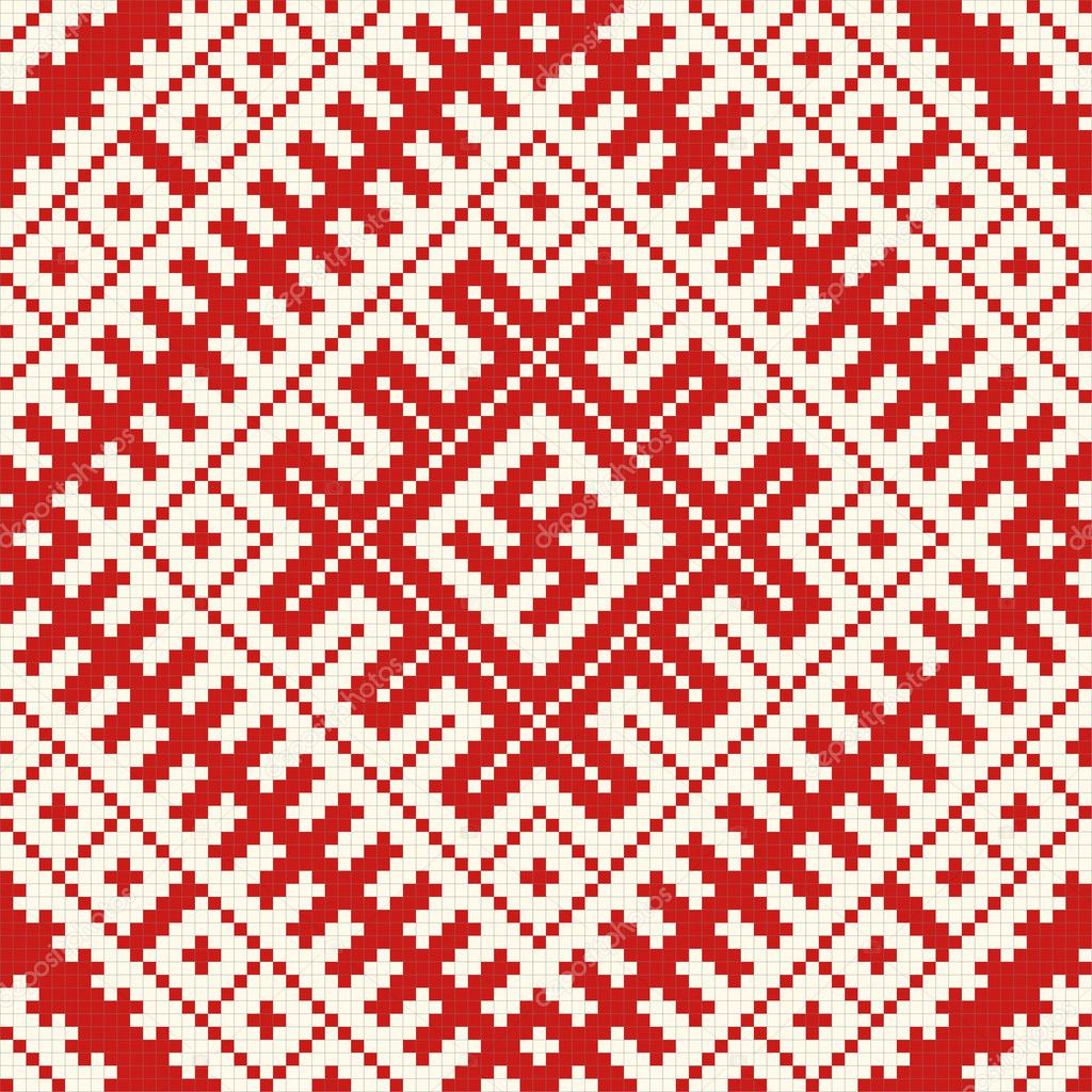 Ethnic slavic seamless pattern#8