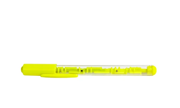 Gra kolorowy długopis z labiryntu — Zdjęcie stockowe