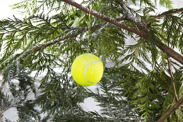 Tennis Natale — Foto Stock
