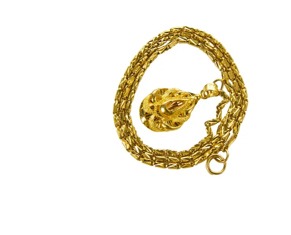 Fine Gold Chain — Stock Photo, Image