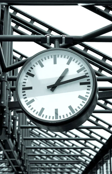 Clock in Subway Station — Stock Photo, Image