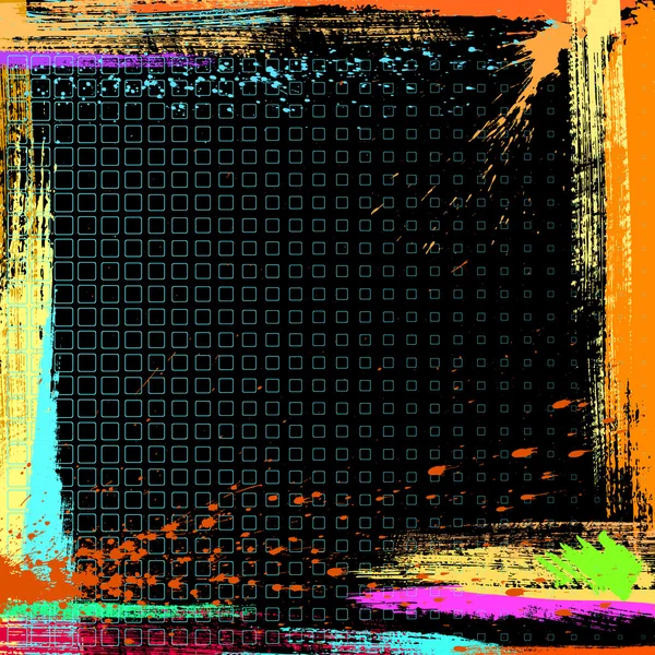 Abstrakt grunge bakgrund, vektorgrafik — Stock vektor