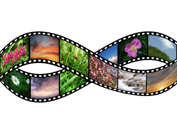 Films with images of nature — Stock Photo, Image