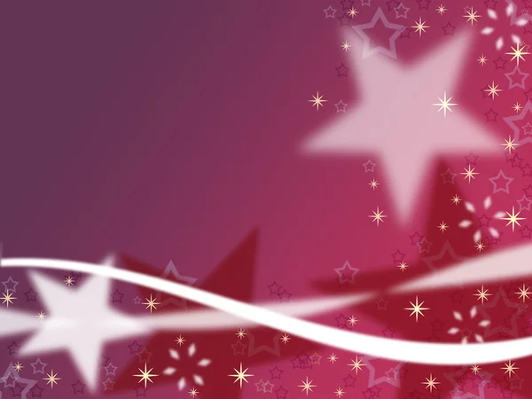 Kerstmis achtergrond met sterren — Stockfoto