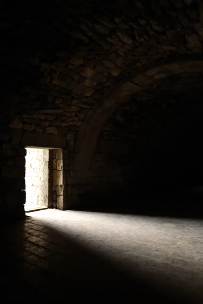 Kapıdan giren ışık — Stok fotoğraf