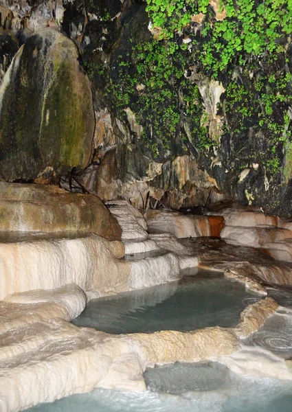 stock image Water in ancient cave