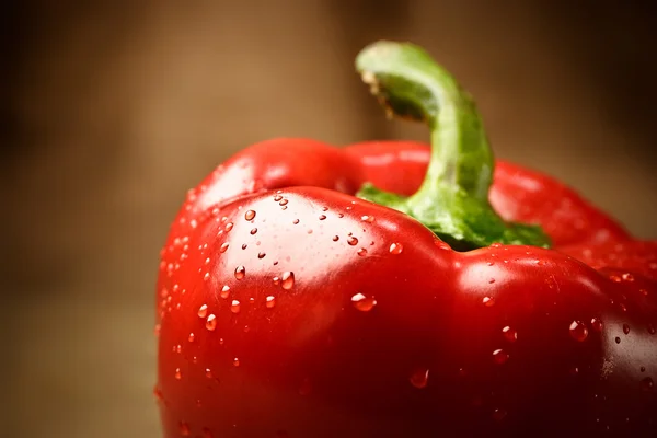 stock image Close up of red paprika