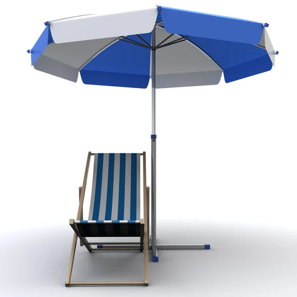 Deck chair — Stock Photo, Image