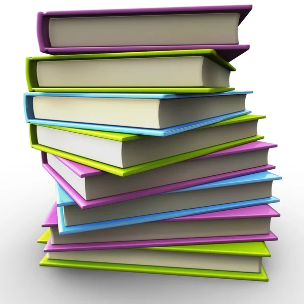 stock image Stack of books