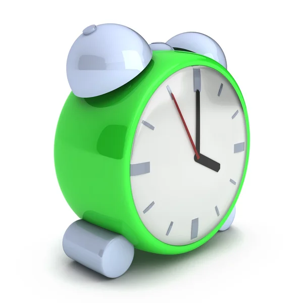 Зеленые часы — стоковое фото
