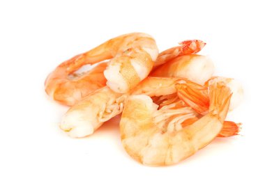 Boiled shrimp clipart