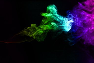 Colored smoke clipart