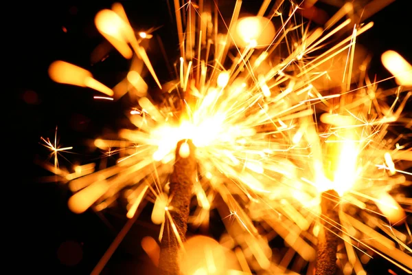 Celebration sparklers — Stock Photo, Image