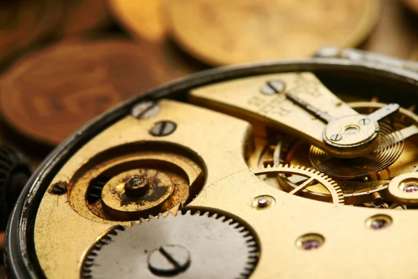 Engranaje del reloj — Foto de Stock