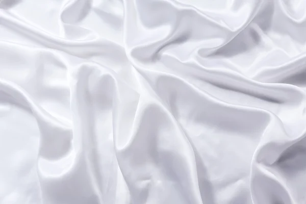 Witte zijde — Stockfoto