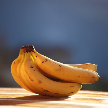 Fresh bananas clipart