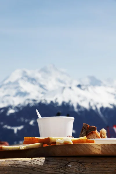 stock image Mountains coffee