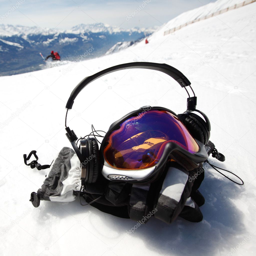 Snowboard mask — Stock Photo © yellow2j 6727989