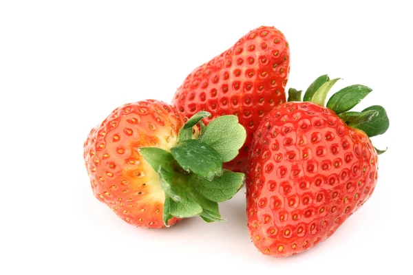 Erdbeerhaufen — Stockfoto