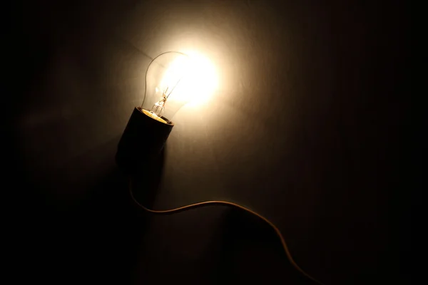 Glödlampa makro — Stockfoto