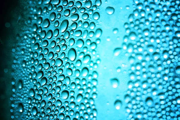 Macro waterdruppels — Stockfoto