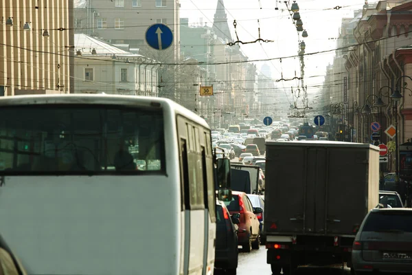 stock image Traffic jam