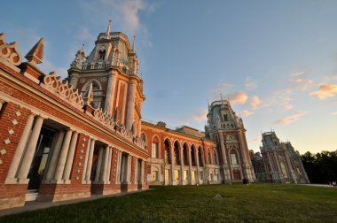 tsaritsino Sarayı. Moskova. Rusya.