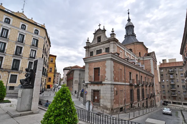 stock image The typical streets in Madrid, Spain