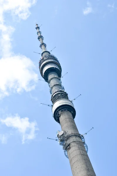 Телебачення та радіомовлення башта «Останкіно», Москва, Росія — стокове фото