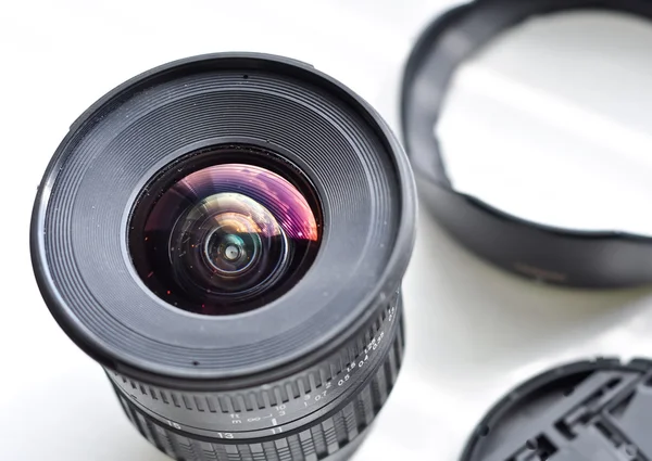 stock image Lens with a cap and blend