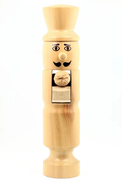 Wooden nutcracker. — Stock Photo, Image