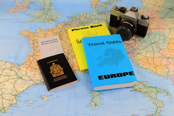 Vacaciones Viaje a través de Europa . —  Fotos de Stock