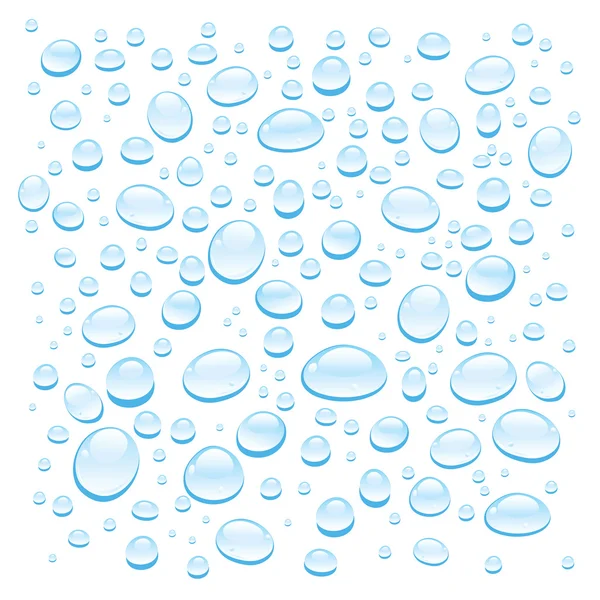 Фон з краплями води — стоковий вектор