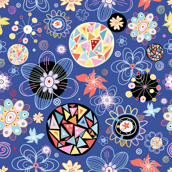 Абстрактная и цветочная текстура — стоковый вектор