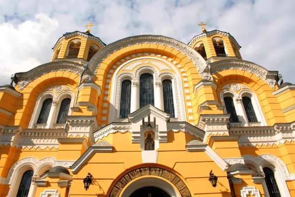 Sint-vladimir Oekraïens orthodoxe kathedraal in Kiev, Oekraïne — Stockfoto