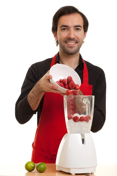 Chef pour blender Royalty Free Stock Photos