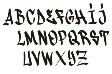 grafiti font