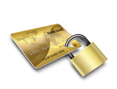 Card security clipart