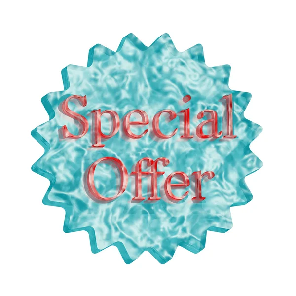 stock image Button Icon: Special Offer